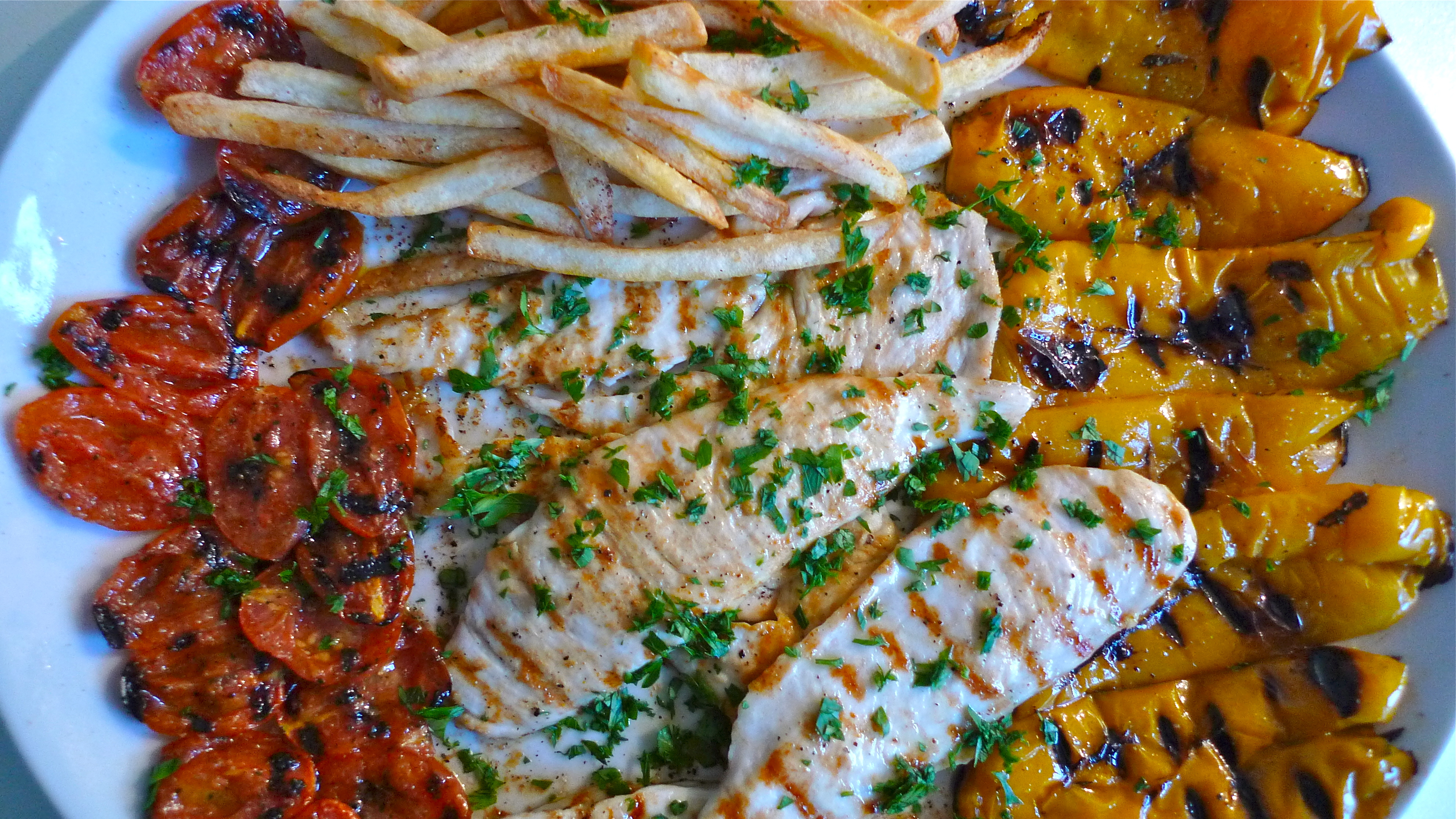 What's Burning: Pollo e Verdure alla Griglia – The Palladian Traveler, image size:3968x2232